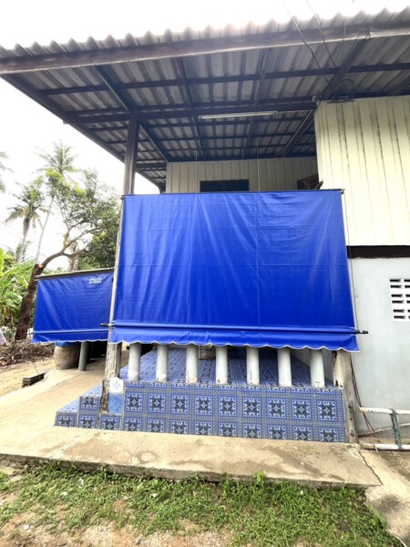 ผ้าใบกันสาดเต็นท์ราชบุรี.com รับติดตั้งผ้าใบกันสาด ราคาถูก (124)