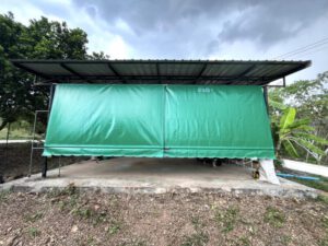 ผ้าใบกันสาดเต็นท์ราชบุรี.com รับติดตั้งผ้าใบกันสาด ราคาถูก 40