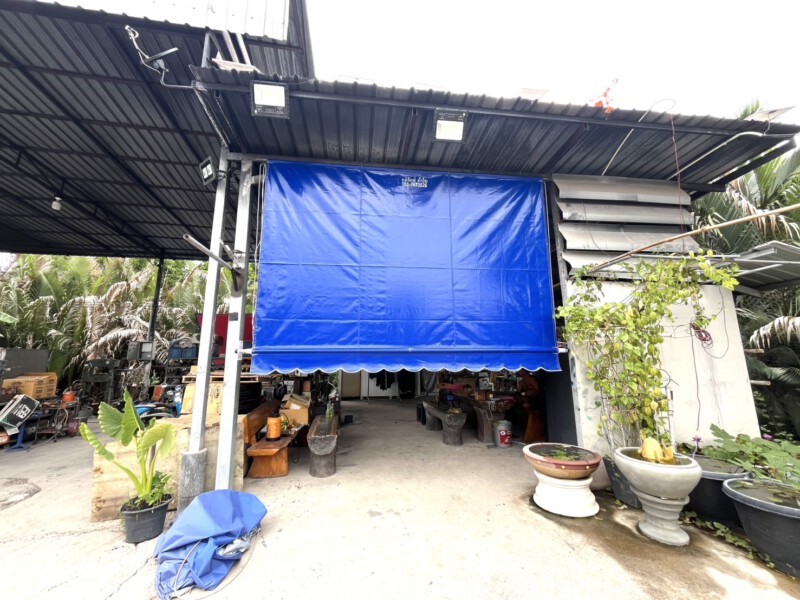 ผ้าใบกันสาดเต็นท์ราชบุรี.com รับติดตั้งผ้าใบกันสาด ราคาถูก (69)